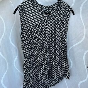 Black and white camisole